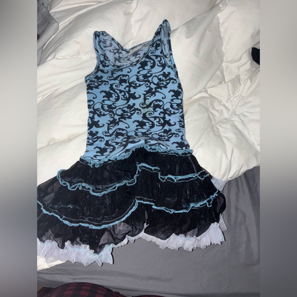 Oh! La La! Couture Patterned Tank Top tu tu dress